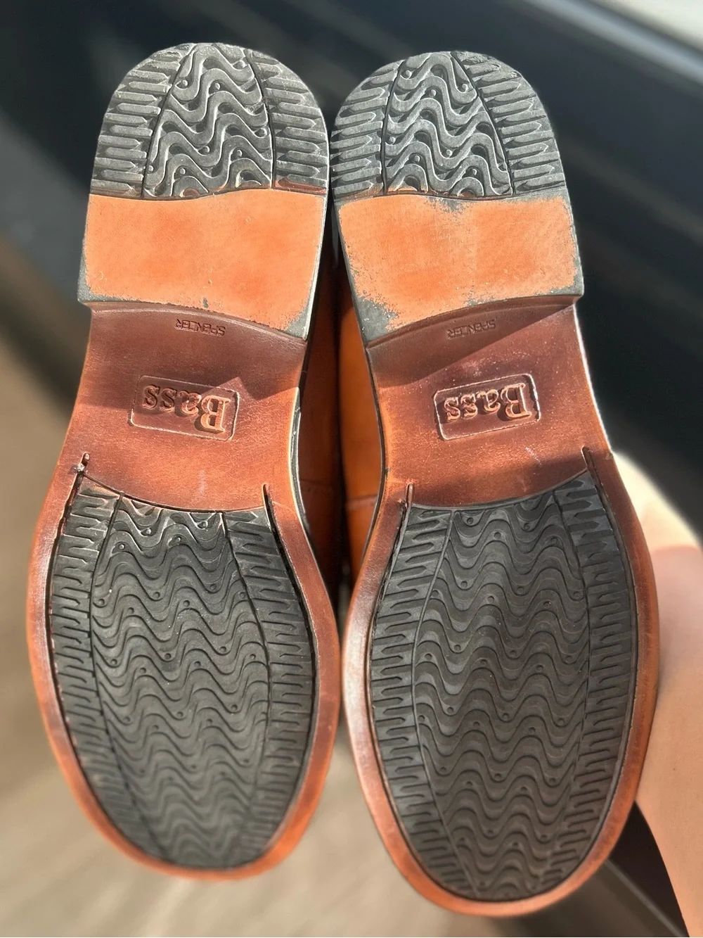 Bass Weejuns MARIETTA II Tassel Kiltie Loafers Womens Size 5.5W Brown Leather - Picture 10 of 10